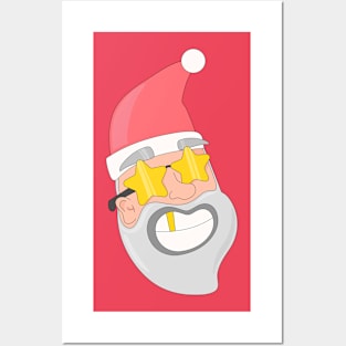 Funny santa Posters and Art